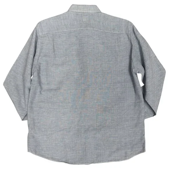 EUC Men's J. CREW "Baird McNutt"‎ Irish Linen Slim Button Down | Size L - Picture 3 of 10